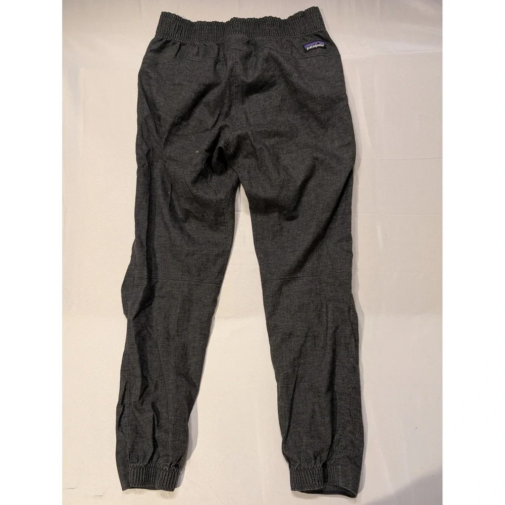 Patagonia Hemp Blend Womens Size 2 Grey Joggers Sweatpants Spring Breathable - Picture 6 of 8